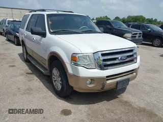 2014 Ford Expedition XLT with VIN 1FMJU1H51EEF11950, listed as a IAAI auction lot 42631473 with 215,572 mi miles and . Bid and sale history available at DreamBid. Image 1.