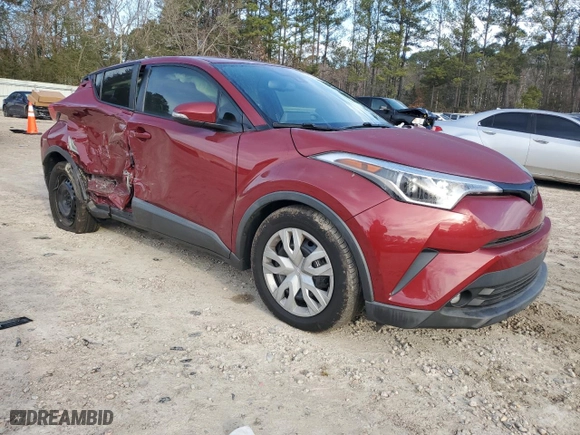 2019 Toyota C-HR XLE with VIN JTNKHMBX9K1056515, listed as a Copart auction lot 46582845 with NaN miles and Salvage Title. Bid and sale history available at carsss.com. Image 4.