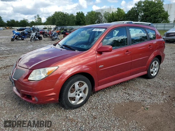 2007 Pontiac Vibe with VIN 5Y2SL65897Z419200, listed as a Copart auction lot 66678914 with 66,022 mi miles and Clean Title. Bid and sale history available at carsss.com. Image 1.
