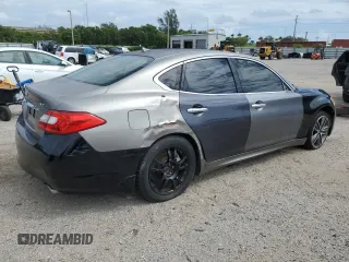 2011 Infiniti M37 with VIN JN1BY1AP1BM322471, listed as a Copart auction lot 73488294 with 159,554 mi miles and Salvage Title. Bid and sale history available at carsss.com. Image 3.
