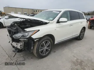 2016 Infiniti QX60 with VIN 5N1AL0MN8GC505273, listed as a Copart auction lot 47772655 with 132,750 mi miles and Salvage Title. Bid and sale history available at carsss.com. Image 1.