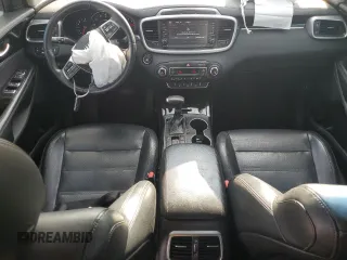 2019 Kia Sorento EX Sport V6 with VIN 5XYPH4A52KG469628, listed as a Copart auction lot 41466235 with 80,848 mi miles and Salvage Title. Bid and sale history available at carsss.com. Image 8.