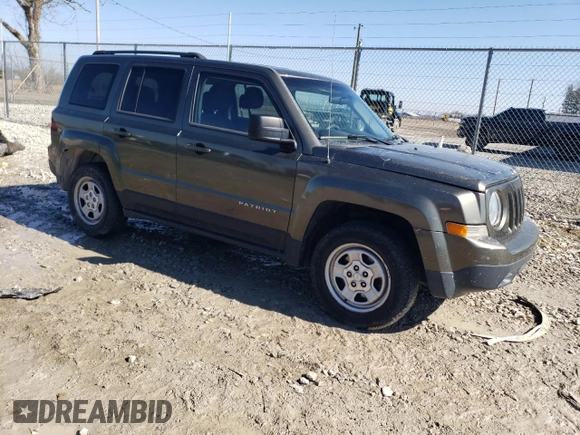 2015 Jeep Patriot Sport with VIN 1C4NJRBB5FD283776, listed as a Copart auction lot 46295015 with 115,108 mi miles and Salvage title. Bid and sale history available at DreamBid. Image 4.