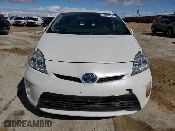 2013 Toyota Prius One with VIN JTDKN3DU1D0340773, listed as a Copart auction lot 47654655 with 132,726 mi miles and Salvage Title. Bid and sale history available at DreamBid. Image 5.