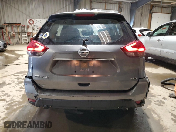 2017 Nissan Rogue SL with VIN JN8AT2MV5HW260811, listed as a Copart auction lot 45380145 with 143,158 mi miles and Salvage title. Bid and sale history available at DreamBid. Image 6.