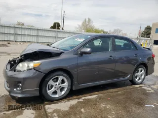 2013 Toyota Corolla L with VIN 5YFBU4EE3DP102722, listed as a Copart auction lot 54078845 with 90,450 mi miles and Salvage Title. Bid and sale history available at DreamBid. Image 1.