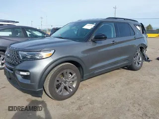 2023 Ford Explorer XLT with VIN 1FMSK7DH4PGC30228, listed as a IAAI auction lot 41851583 with 16,396 mi miles. Bid and sale history available at carsss.com. Image 18.