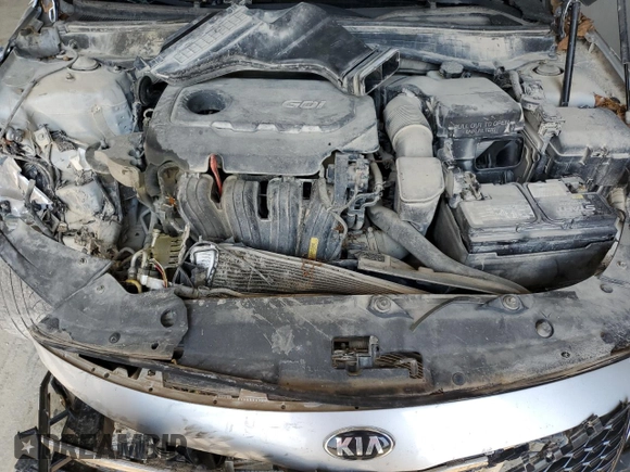 2016 Kia Optima LX with VIN 5XXGT4L35GG035838, listed as a Copart auction lot 59261495 with 128,848 mi miles and Salvage title. Bid and sale history available at DreamBid. Image 11.