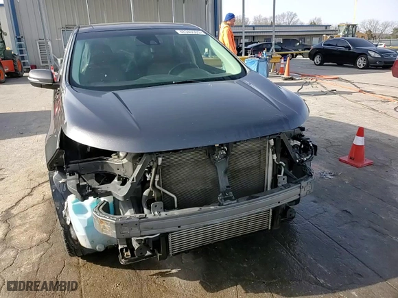 2015 Ford Edge Titanium with VIN 2FMPK4K93FBB98717, listed as a Copart auction lot 48340505 with 118,167 mi miles and Salvage Title. Bid and sale history available at carsss.com. Image 15.
