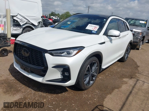 2024 Infiniti QX50 Sport с VIN 3PCAJ5FA4RF104715, выставлен на аукционе IAAI как лот 42022567 с пробегом Не указан миль и . История ставок и продаж доступна на DreamBid. Изображение 2.
