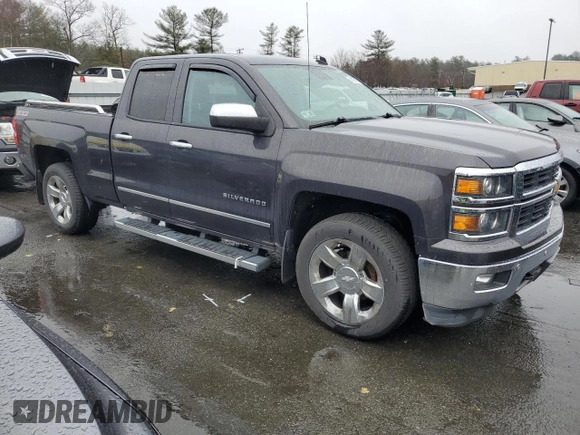 2014 Chevrolet Silverado 1500 LTZ with VIN 1GCVKSECXEZ229366, listed as a Copart auction lot 48954175 with 115,690 mi miles and Non Repairable. Bid and sale history available at DreamBid. Image 4.