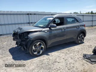 2023 Hyundai Venue SEL with VIN KMHRC8A38PU274860, listed as a Copart auction lot 57461175 with 58,893 mi miles and Salvage title. Bid and sale history available at DreamBid. Image 1.