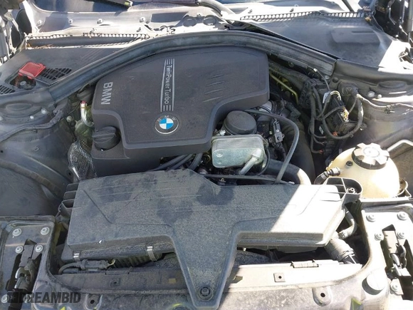 2013 BMW 3 Series 328i with VIN WBA3C1G53DNR44733, listed as a IAAI auction lot 41690337 with 129,704 mi miles. Bid and sale history available at carsss.com. Image 10.