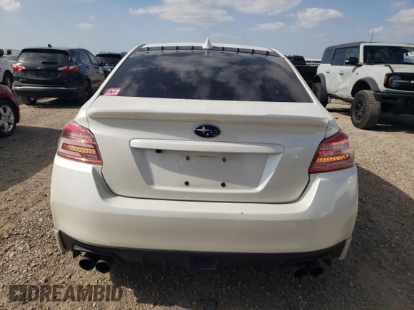 2018 Subaru WRX Premium with VIN JF1VA1C61J9833298, listed as a Copart auction lot 47603805 with 63,009 mi miles and Salvage Title. Bid and sale history available at carsss.com. Image 6.