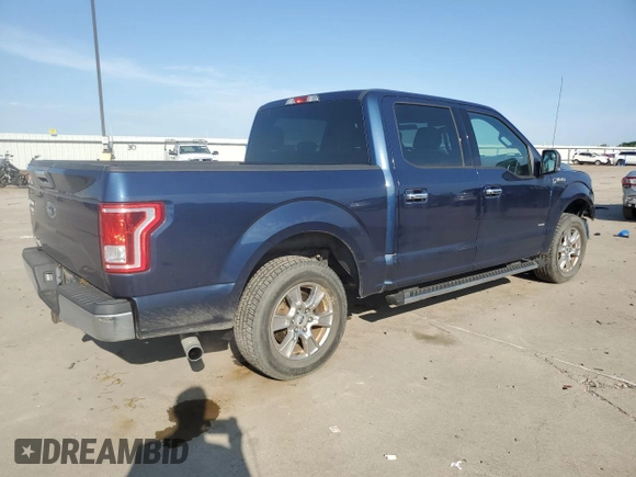 2016 Ford F-150 XL with VIN 1FTEW1CP8GKF31450, listed as a Copart auction lot 55445355 with 33,025 mi miles and Salvage title. Bid and sale history available at DreamBid. Image 3.