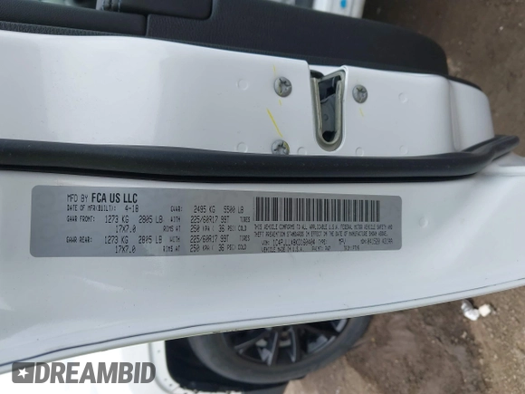 2019 Jeep Cherokee Latitude Plus z VIN 1C4PJLLX8KD160404, wystawiony jako IAAI lot #42281376 z przebiegiem 20 566 mil mil oraz . Historia ofert i sprzedaży dostępna na DreamBid. Obrazek 9.