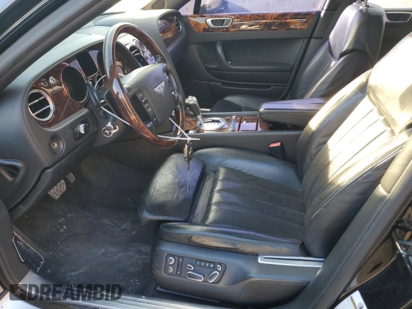 2006 Bentley Flying Spur with VIN SCBBR53W56C034621, listed as a Copart auction lot 42870645 with 84,023 mi miles and Salvage Title. Bid and sale history available at DreamBid. Image 7.