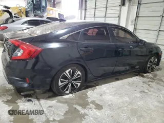 2017 Honda Civic EX-T with VIN 19XFC1F34HE008520, listed as a Copart auction lot 45159525 with 180,433 mi miles and Salvage Title. Bid and sale history available at carsss.com. Image 3.