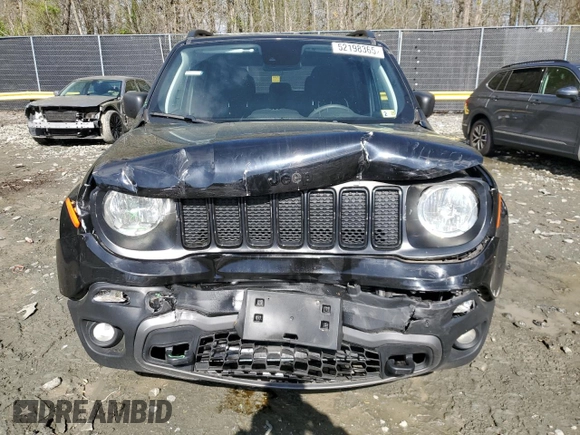 2021 Jeep Renegade Upland with VIN ZACNJDABXMPM26690, listed as a Copart auction lot 52198365 with 60,267 mi miles and Salvage title. Bid and sale history available at DreamBid. Image 5.