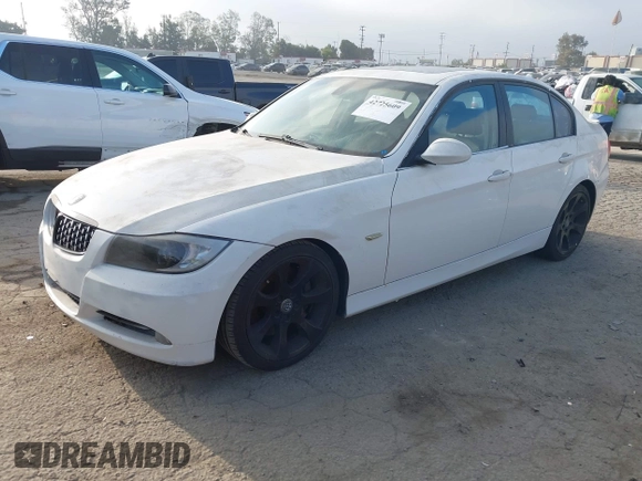 2007 BMW 3 Series 335i with VIN WBAVB73537VH21782, listed as a IAAI auction lot 42725609 with 145,157 mi miles and . Bid and sale history available at DreamBid. Image 2.
