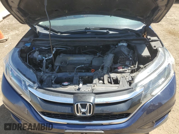 2015 Honda CR-V LX with VIN 2HKRM4H34FH628771, listed as a Copart auction lot 54849535 with 82,451 mi miles and Salvage Title. Bid and sale history available at DreamBid. Image 12.