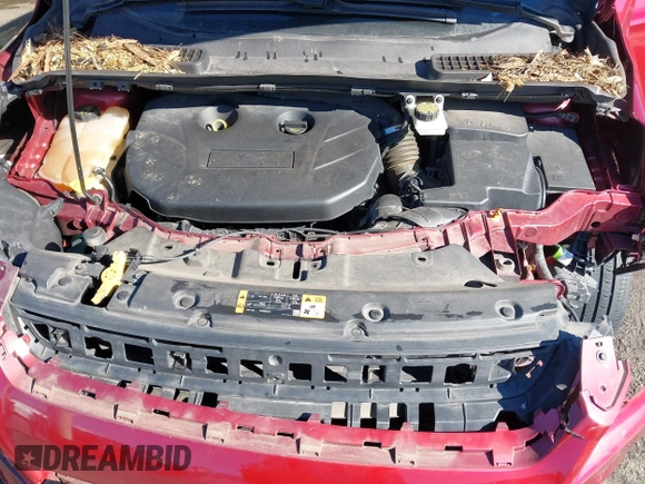2016 Ford Escape Titanium with VIN 1FMCU0J93GUB01191, listed as a IAAI auction lot 41824183 with 97,241 mi miles. Bid and sale history available at carsss.com. Image 10.