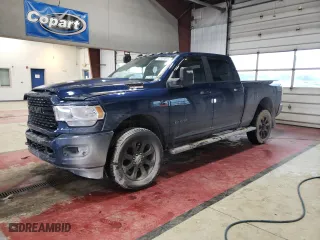 2024 Ram 2500 Big Horn with VIN 3C6UR5DL4RG239656, listed as a Copart auction lot 43509895 with 3,956 mi miles and Salvage Title. Bid and sale history available at carsss.com. Image 1.