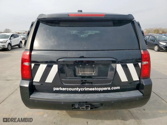 2018 Chevrolet Tahoe Commercial with VIN 1GNLCDEC9JR253143, listed as a Copart auction lot 47688605 with 140,944 mi miles and Clean Title. Bid and sale history available at carsss.com. Image 6.