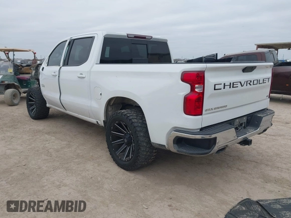 2021 Chevrolet Silverado 1500 LT with VIN 3GCUYDED9MG210269, listed as a IAAI auction lot 41630134 with 96,127 mi miles. Bid and sale history available at carsss.com. Image 3.