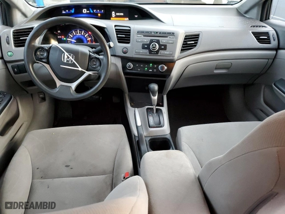 2012 Honda Civic Sdn LX with VIN 2HGFB2F59CH610631, listed as a Copart auction lot 85114294 with 133,281 mi miles and Clean Title. Bid and sale history available at carsss.com. Image 8.