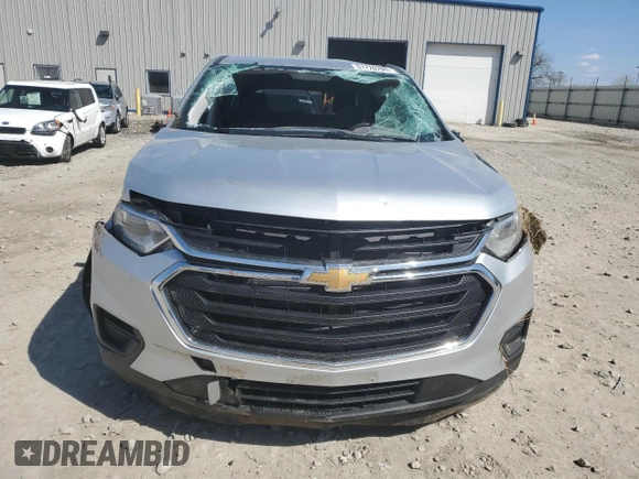 2018 Chevrolet Traverse LS with VIN 1GNEVFKW7JJ118139, listed as a Copart auction lot 51770795 with 122,953 mi miles and Non Repairable. Bid and sale history available at carsss.com. Image 5.