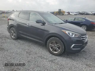 2018 Hyundai Santa Fe 2.4L with VIN 5XYZT3LB5JG561321, listed as a Copart auction lot 54839005 with 90,319 mi miles and Salvage title. Bid and sale history available at DreamBid. Image 4.