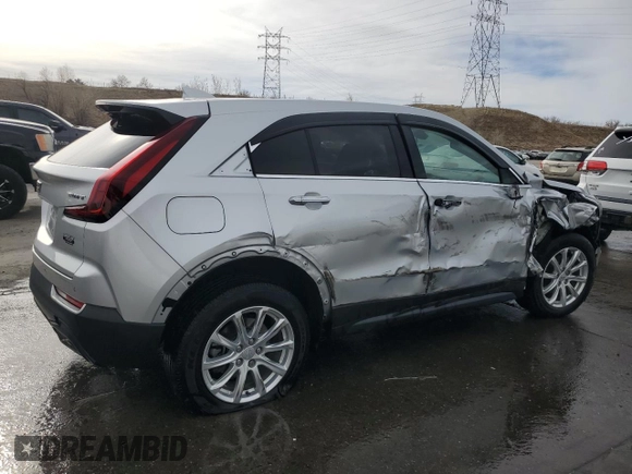 2019 Cadillac XT4 AWD Luxury with VIN 1GYFZBR49KF177917, listed as a Copart auction lot 50394845 with 63,249 mi miles and Salvage Title. Bid and sale history available at carsss.com. Image 3.