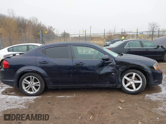 2011 Dodge Avenger Heat with VIN 1B3BD1FG0BN510699, listed as a IAAI auction lot 41731737 with 190,405 mi miles and . Bid and sale history available at DreamBid. Image 13.