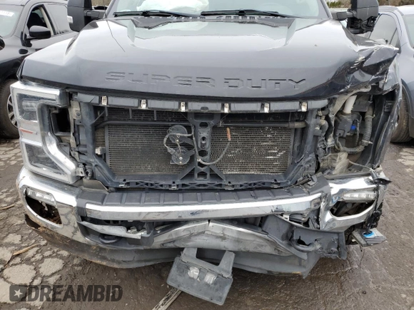2020 Ford F-350 XL with VIN 1FT8W3BT1LEC65463, listed as a Copart auction lot 46183245 with 86,284 mi miles and Salvage title. Bid and sale history available at DreamBid. Image 11.