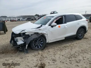 2020 Mazda CX-9 Touring with VIN JM3TCACY6L0420093, listed as a Copart auction lot 43136695 with 102,459 mi miles and Salvage Title. Bid and sale history available at carsss.com. Image 1.