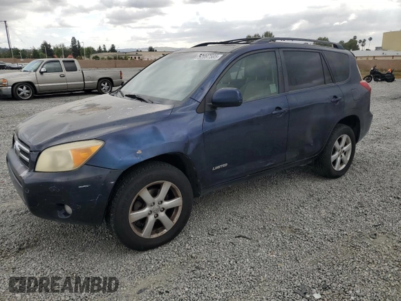 2006 Toyota RAV4 Limited with VIN JTMZD34V965025378, listed as a Copart auction lot 53997585 with 171,488 mi miles and Salvage title. Bid and sale history available at DreamBid. Image 1.