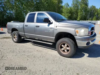 2007 Dodge 1500 SLT with VIN 1D7HU18277J523092, listed as a Copart auction lot 55340555 with 137,584 mi miles and Clean Title. Bid and sale history available at DreamBid. Image 4.