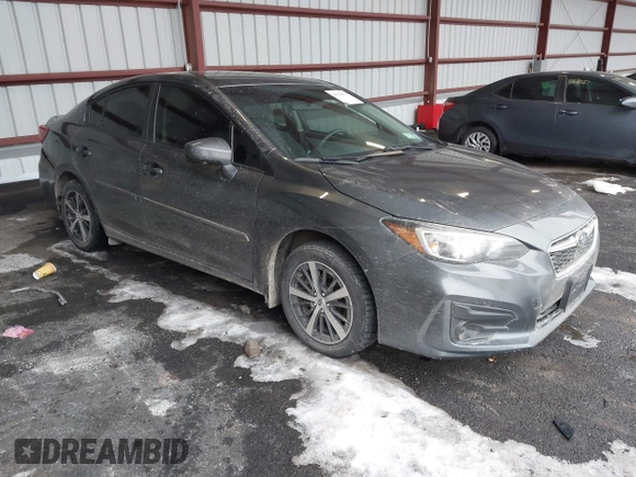 2019 Subaru Impreza Premium z VIN 4S3GKAC60K3624266, wystawiony jako IAAI lot #41650986 z przebiegiem 92 896 mil mil oraz . Historia ofert i sprzedaży dostępna na DreamBid. Obrazek 1.