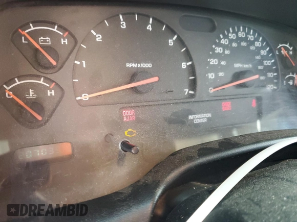 2002 Dodge Dakota SLT with VIN 1B7HG48N32S720700, listed as a Copart auction lot 80234494 with 207,035 mi miles and Salvage Title. Bid and sale history available at carsss.com. Image 9.