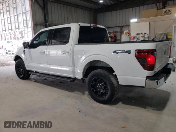 2024 Ford F-150 XLT with VIN 1FTFW3L57RKD55363, listed as a Copart auction lot 49289765 with 23,047 mi miles and Salvage Title. Bid and sale history available at carsss.com. Image 2.