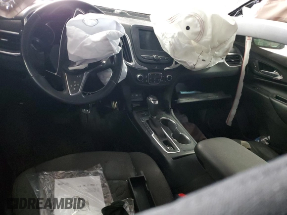 2021 Chevrolet Equinox LT with VIN 3GNAXUEV5ML338859, listed as a Copart auction lot 55292545 with Not provided miles and Salvage title. Bid and sale history available at DreamBid. Image 8.