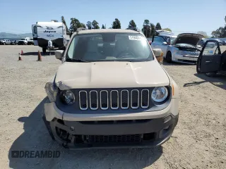 2015 Jeep Renegade Latitude with VIN ZACCJABT3FPB97255, listed as a Copart auction lot 51946045 with 49,645 mi miles and Salvage Title. Bid and sale history available at carsss.com. Image 5.