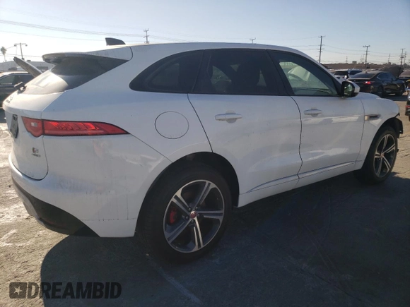 2020 Jaguar F-Pace S with VIN SADCM2FV5LA640658, listed as a Copart auction lot 78201744 with 51,188 mi miles and Salvage title. Bid and sale history available at DreamBid. Image 3.