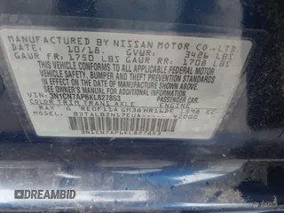 2019 Nissan Versa SV with VIN 3N1CN7AP6KL827853, listed as a IAAI auction lot 42297286 with 78,165 mi miles and . Bid and sale history available at DreamBid. Image 9.