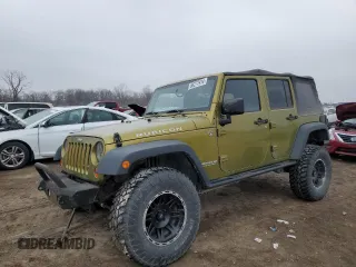 2007 Jeep Wrangler Unlimited Rubicon with VIN 1J4GA691X7L145737, listed as a Copart auction lot 86277914 with 285,624 mi miles and Salvage title. Bid and sale history available at DreamBid. Image 1.