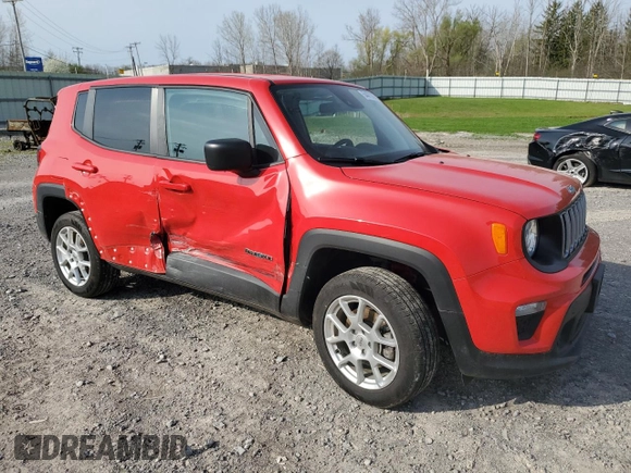 2023 Jeep Renegade Latitude с VIN ZACNJDB18PPP15934, выставлен на аукционе Copart как лот 54472165 с пробегом Не указан миль и Списание • Salvage title. История ставок и продаж доступна на DreamBid. Изображение 4.