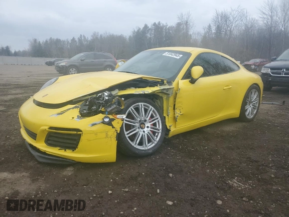 2018 Porsche 911 Carrera S with VIN WP0AB2A99JS123261, listed as a Copart auction lot 51042945 with 19,741 mi miles and Salvage Title. Bid and sale history available at carsss.com. Image 1.