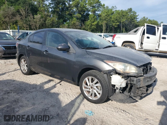 2012 Mazda 3 i Touring with VIN JM1BL1V75C1678916, listed as a Copart auction lot 63100545 with 208,238 mi miles and Non repairable. Bid and sale history available at DreamBid. Image 4.