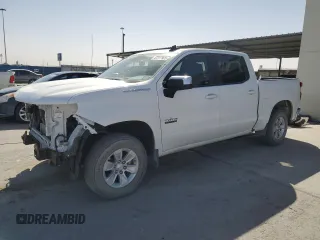 2023 Chevrolet Silverado 1500 LT with VIN 3GCPACEKXPG144247, listed as a Copart auction lot 47217925 with 31,990 mi miles and Salvage Title. Bid and sale history available at DreamBid. Image 1.